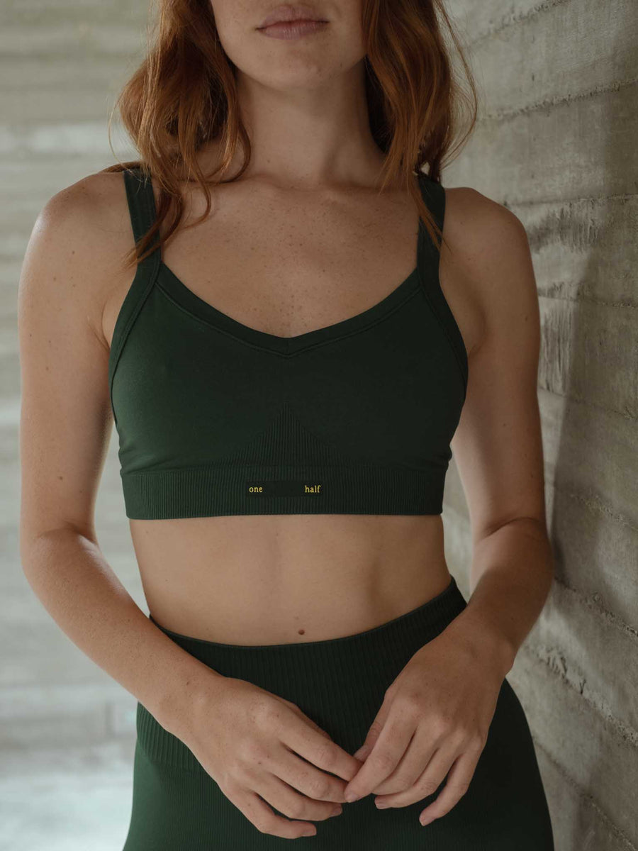 Essential top forest green