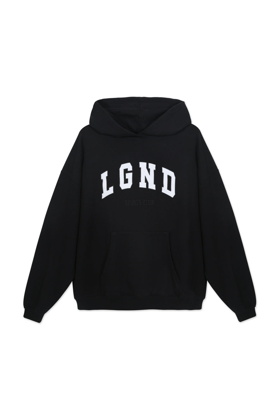 Sweatshirt Black & White Hoodie LGND Sport Club