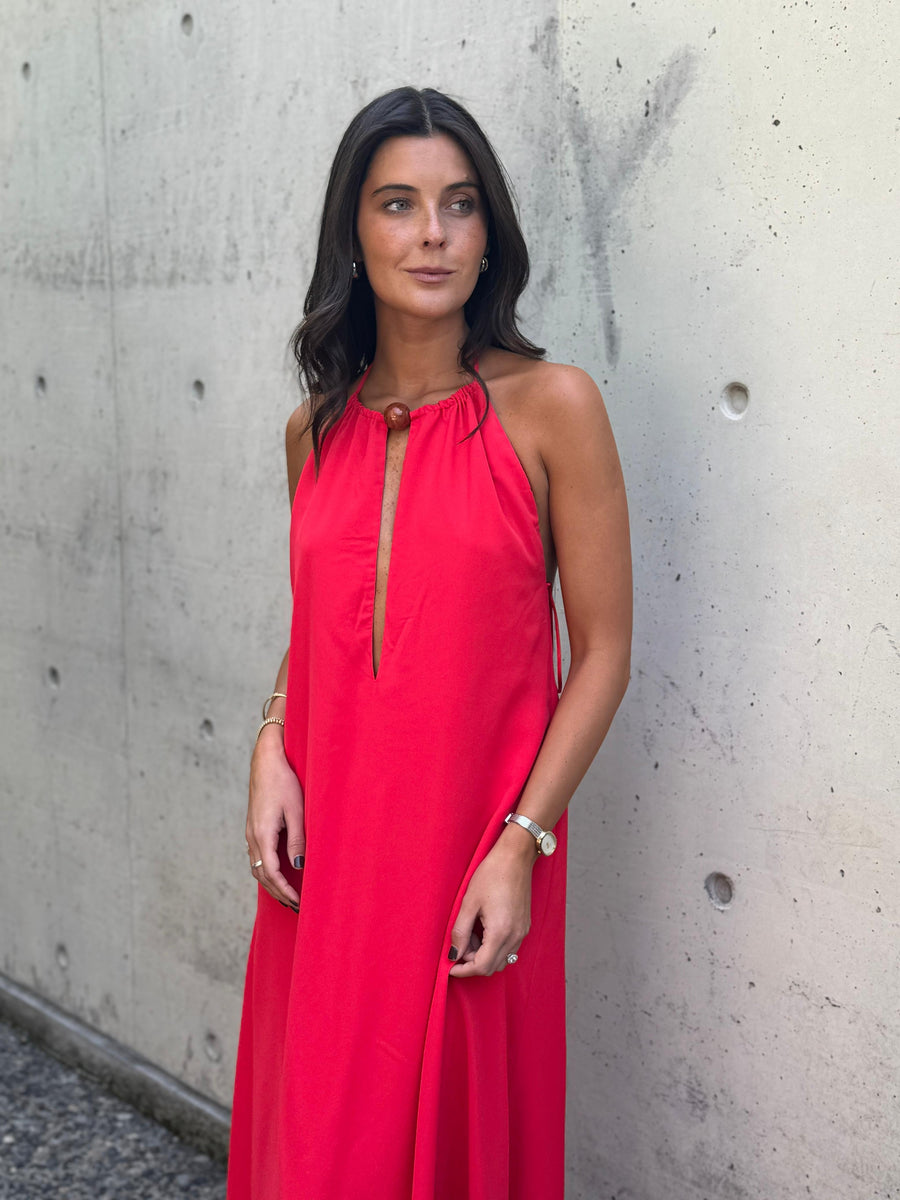 Rondine Dress Carmine
