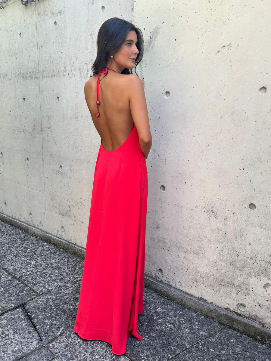 Rondine Dress Carmine
