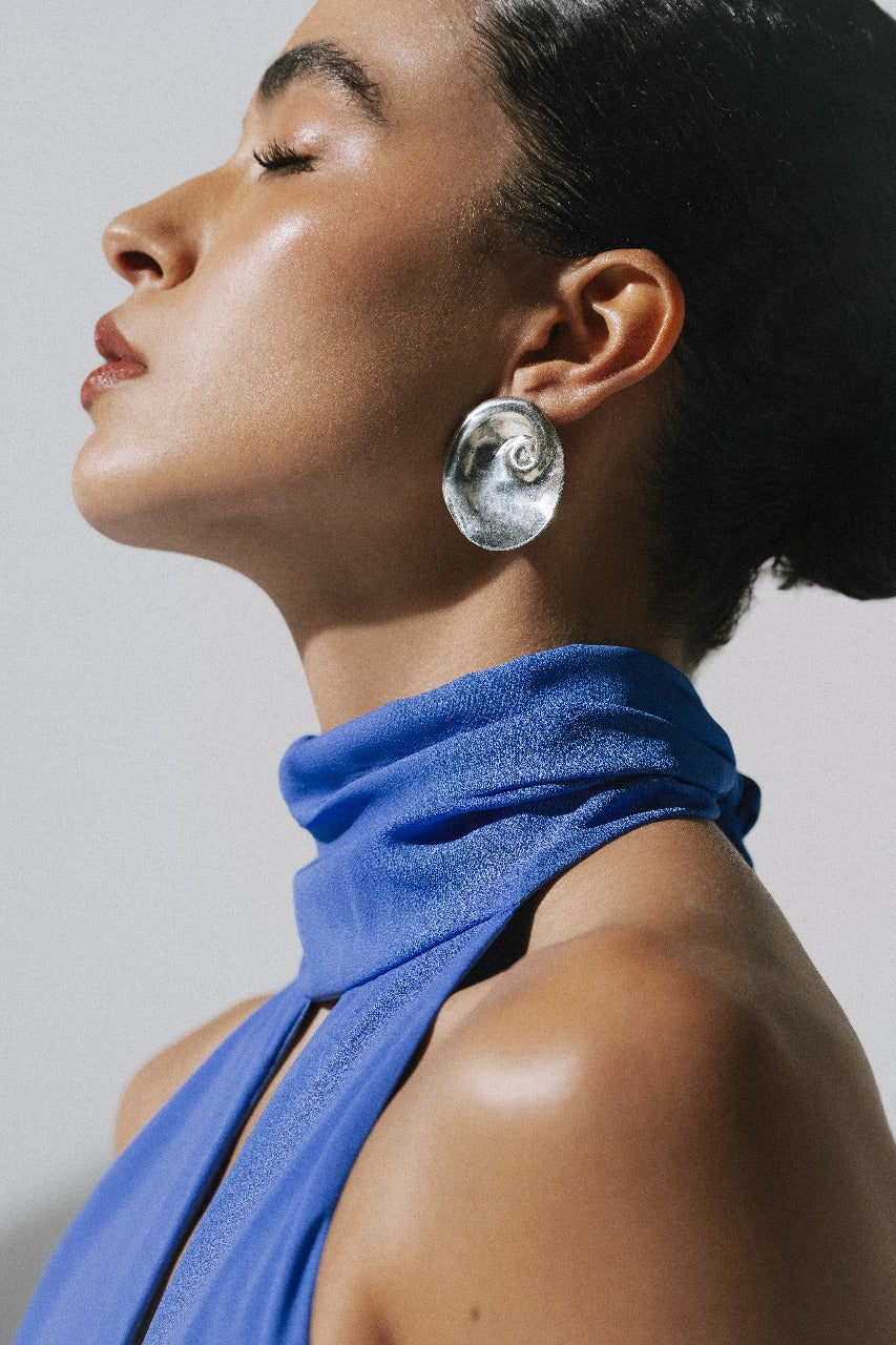 Magia Salvaje Blue Maxi Dress